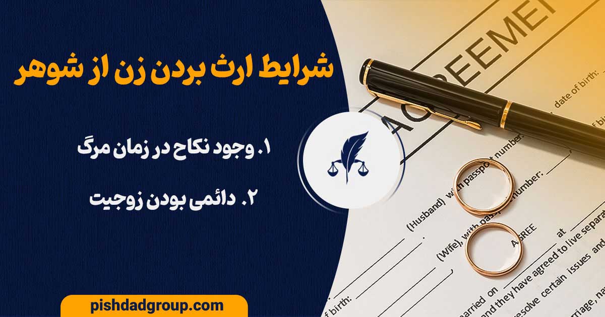 شروط توارث زوجین